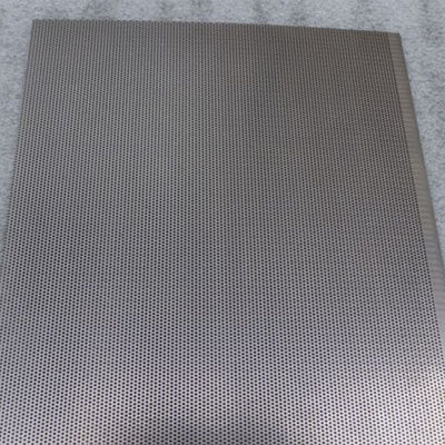 304 316 Roestvrij staal geperforeerd plaat voor ventilatiepanelen 1250 mm breedte