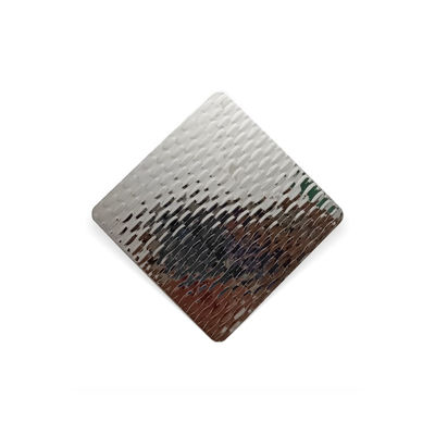304 316 2B/BA Afwerking Embossing 2WL Textuur metalen plaat geweven textuur patroon roestvrij staal plaat