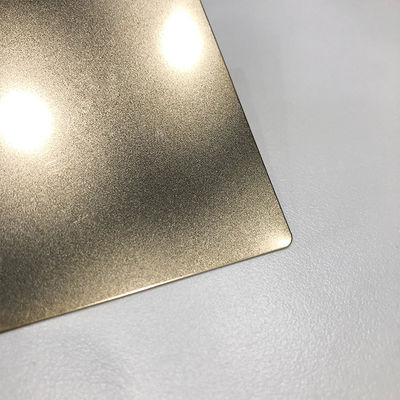Anti-vingerafdruk Titanium roestvrij staalplaat 304 Kleurmetalen plaat