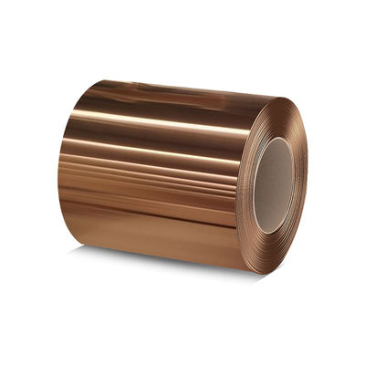 Goede prijs De Oppervlakte van de Rolhailine van AISI 304 0.6mm Rose Gold Color Stainless Steel eindigt online