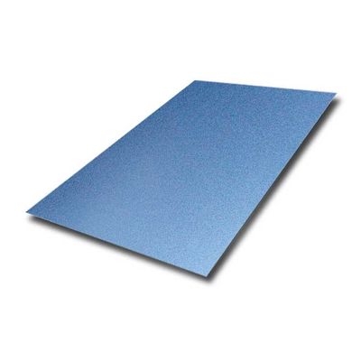 Goede prijs Eindigt hemel Blauwe Kleur 0.8MM het Dikke 4x8-Blad AFP van Roestvrij staalsandbleasting online