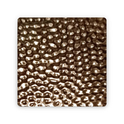 Goede prijs SUS 304 316 316L roestvrij staal stempel watergolf en honingraat patronen roestvrij staal 3d textuur online