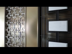 1219X2438mm het Roestvrije staalzaal van de Metaaloppervlakte Verdeler voor de Verdeling van de Hotelhal