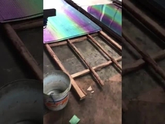 Kleurrijke geperforeerde roestvrijstalen plaat voor binnenwanden en wanddecoraties