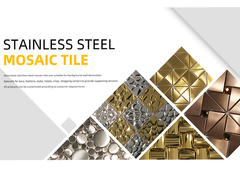 201 304 316 Metalen mozaïektegels Decoratieve mosaïektegels van roestvrij staal